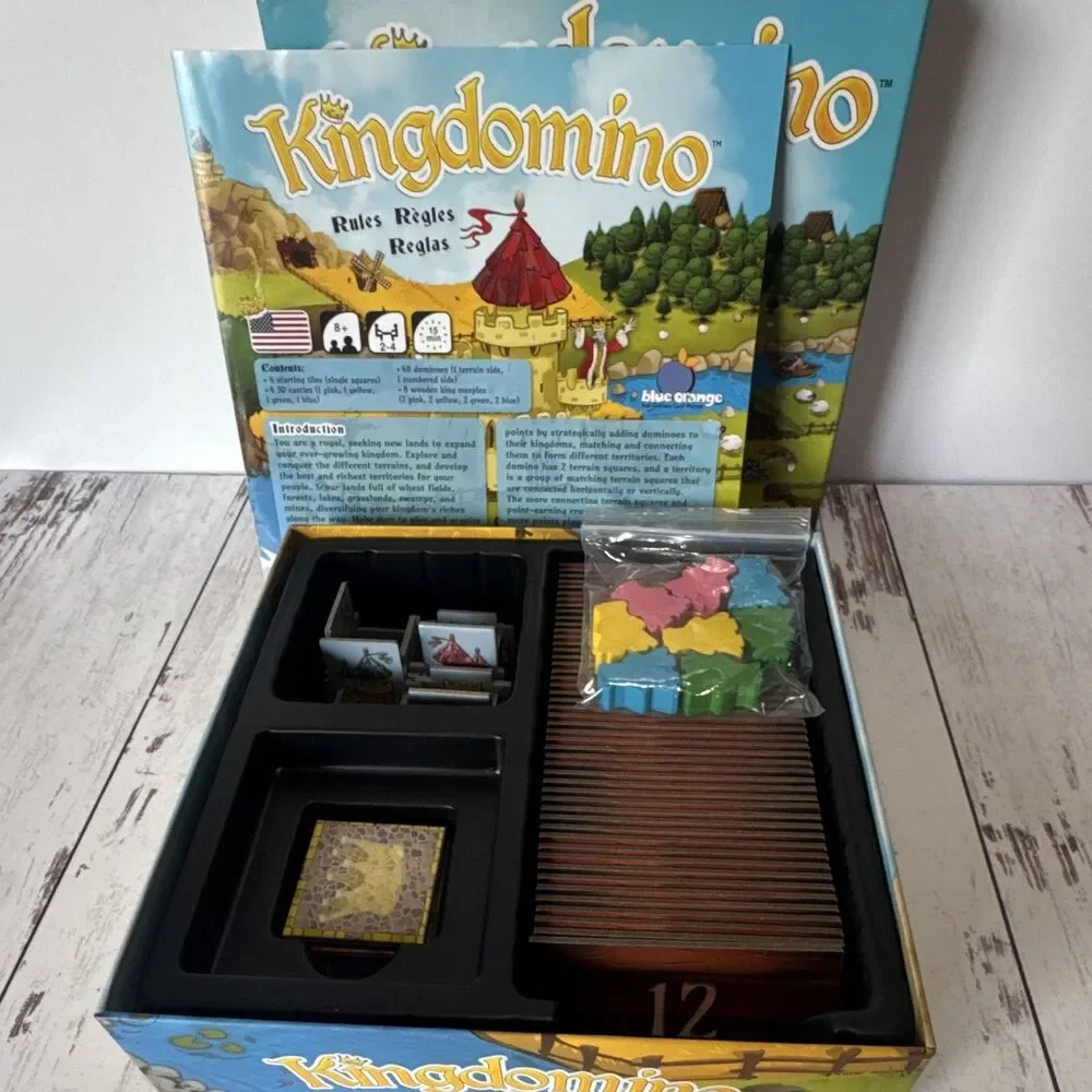 Blue Orange Kingdomino Kingdom-Building Board Game 2-4P Ages 8+ 2017 Award